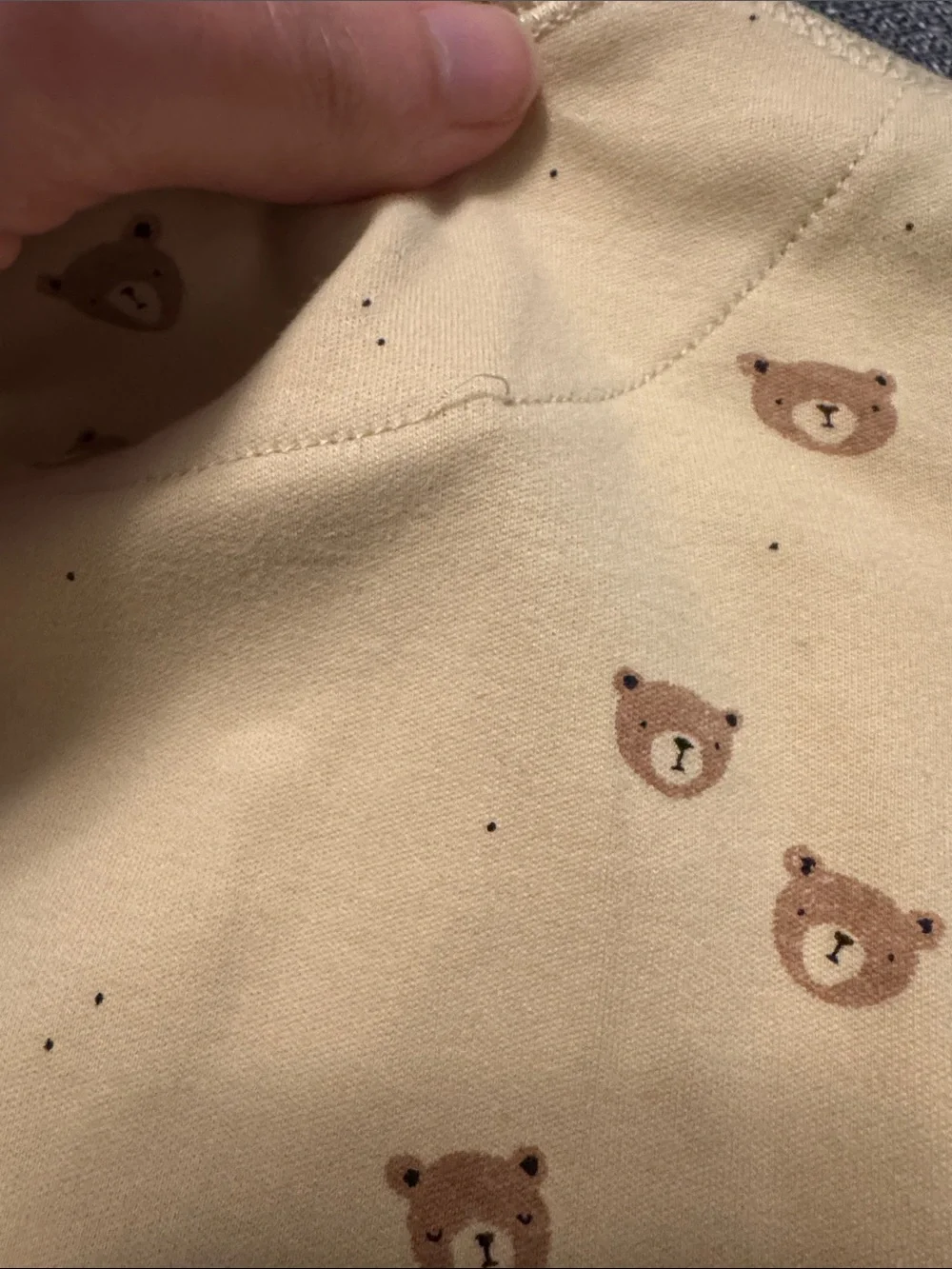 QUINCY MAE Zip Long Sleeve Sleeper Footie - Bears